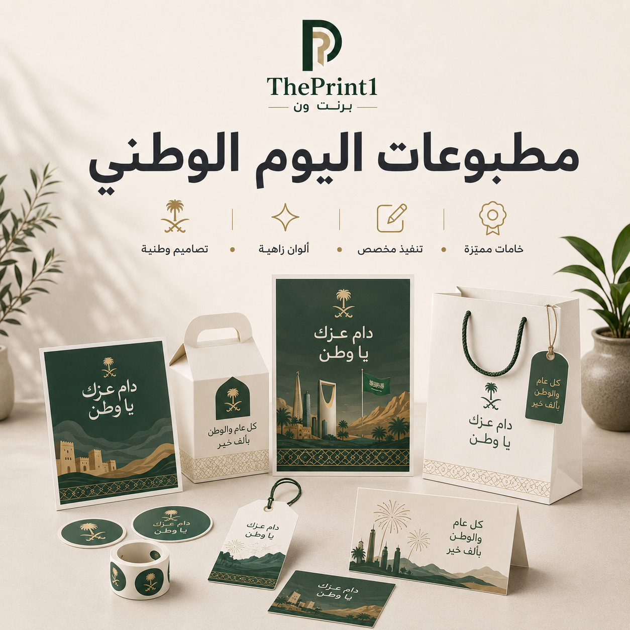 مطبوعات اليوم الوطني
