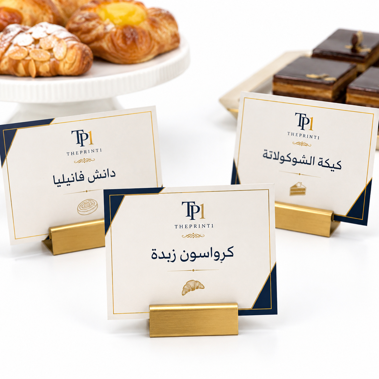 بطاقات تعريف طعام