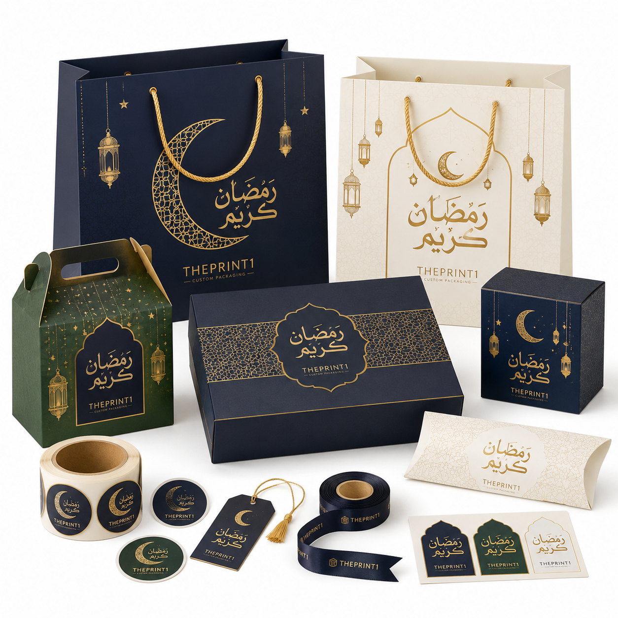 منتجات تغليف رمضان مخصصة من ذا برنت ون