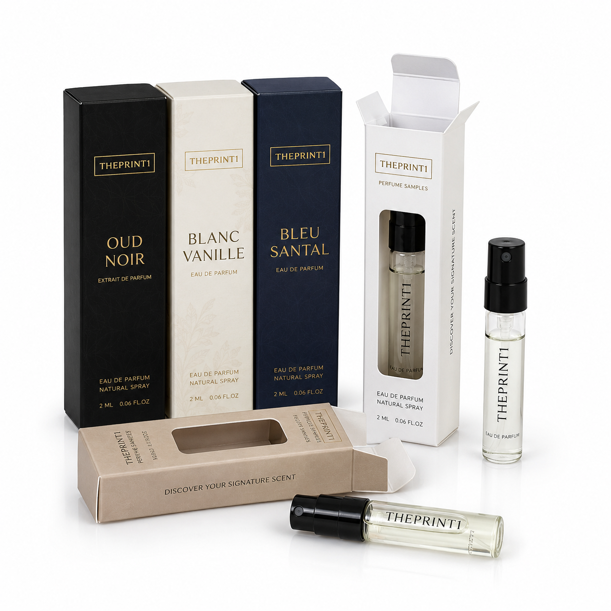 علب عينات عطور