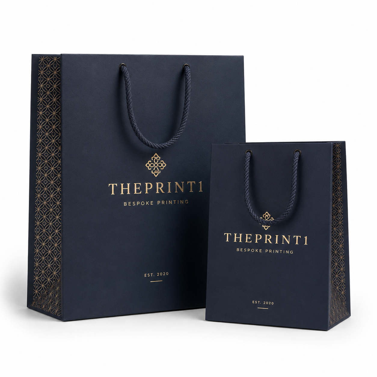 أكياس تسوق فاخرة بطباعة theprint1