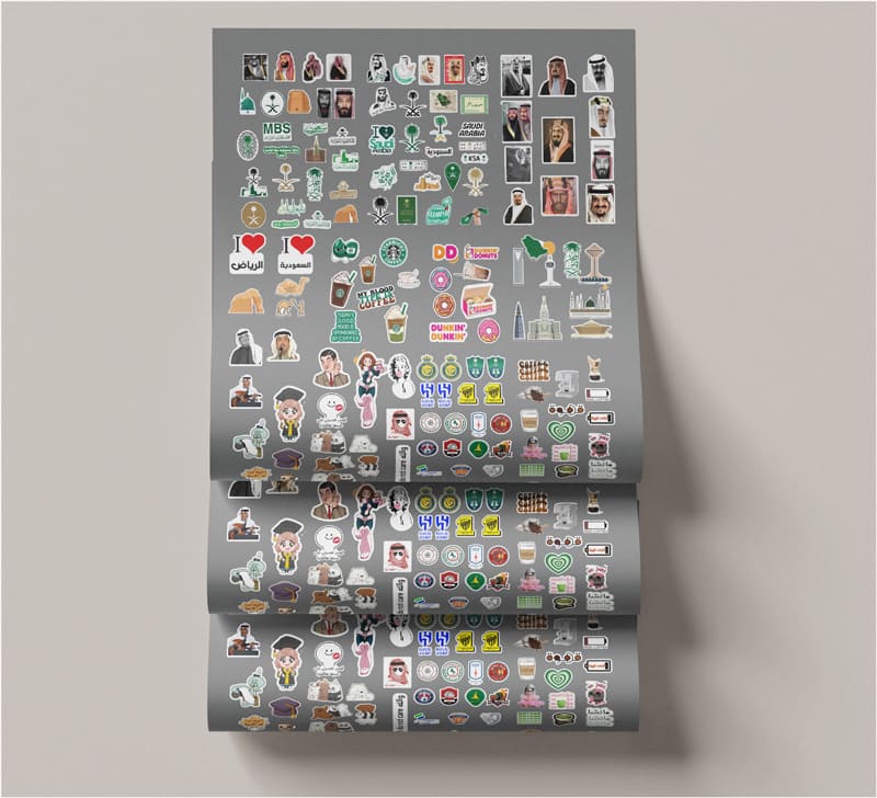 ملصقات أجهزة مخصصة عالية الجودة ومقاومة للماء، تصميمات فريدة لجميع أغراضك