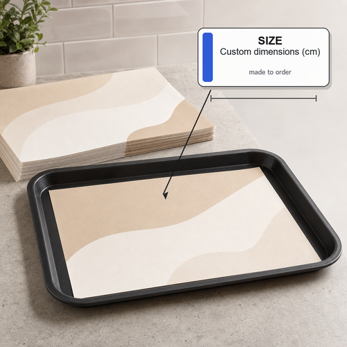 Product image 1: Printed tray liners for restaurants