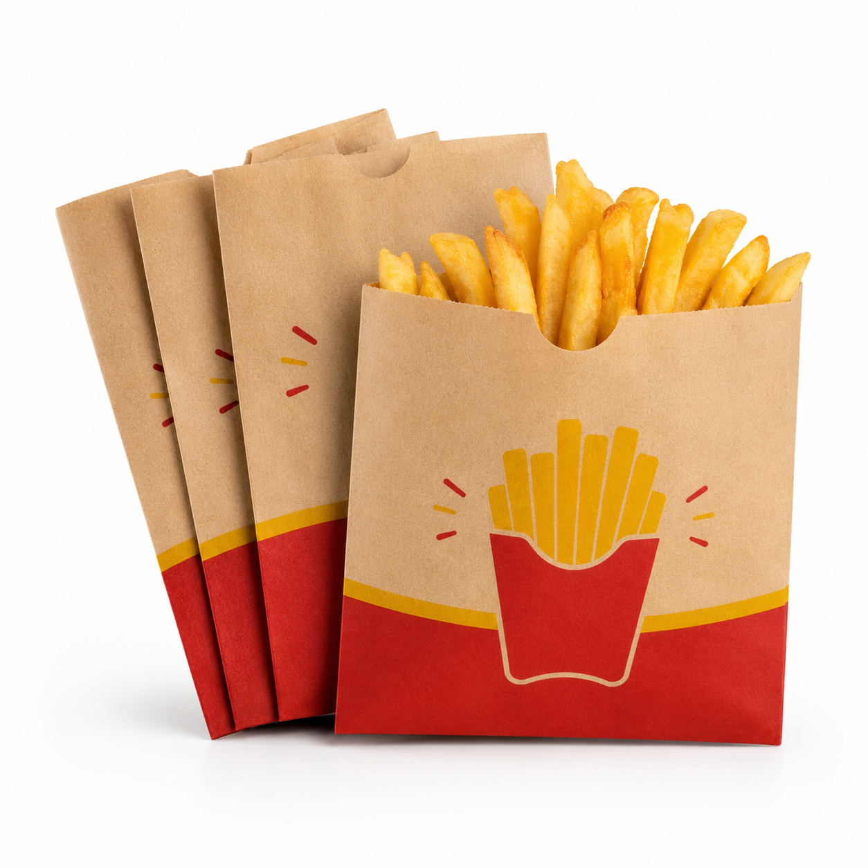 أكياس بطاطس ورقية