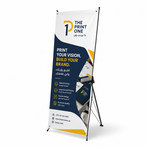 Product image 1: Printed X-banner from The Print 1