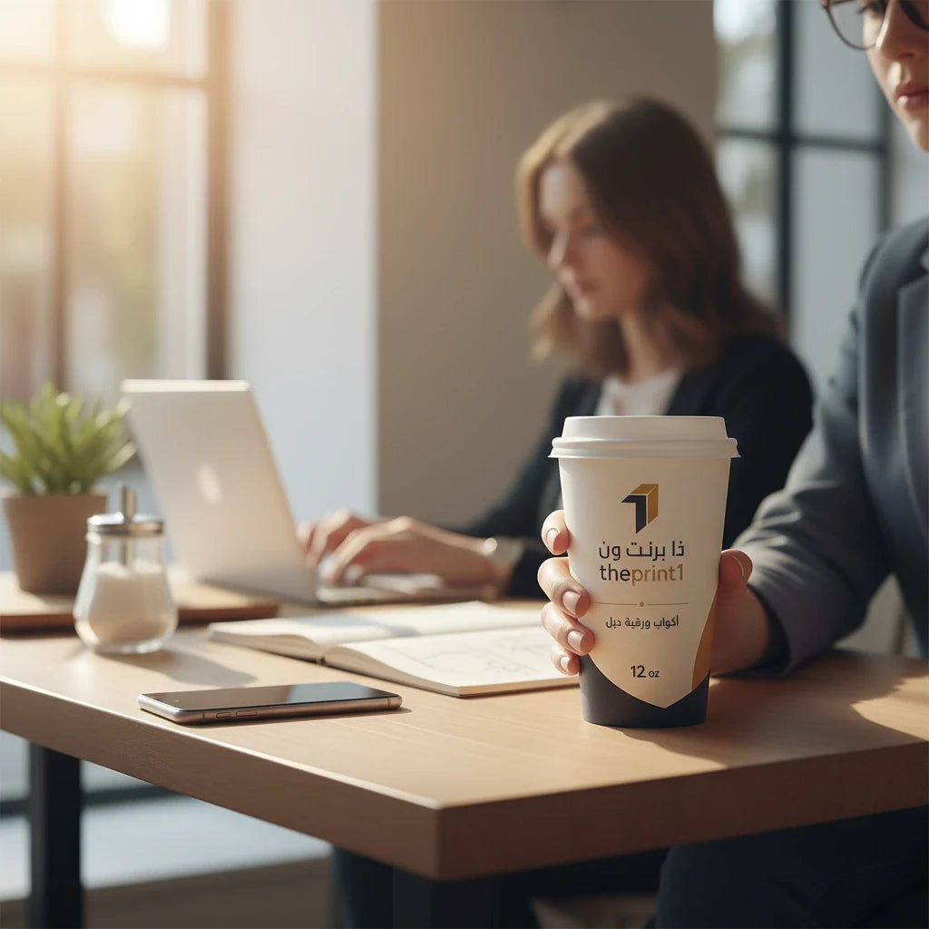 Product image 5: Custom-Printed Double-Wall Paper Cups for Hot Drinks