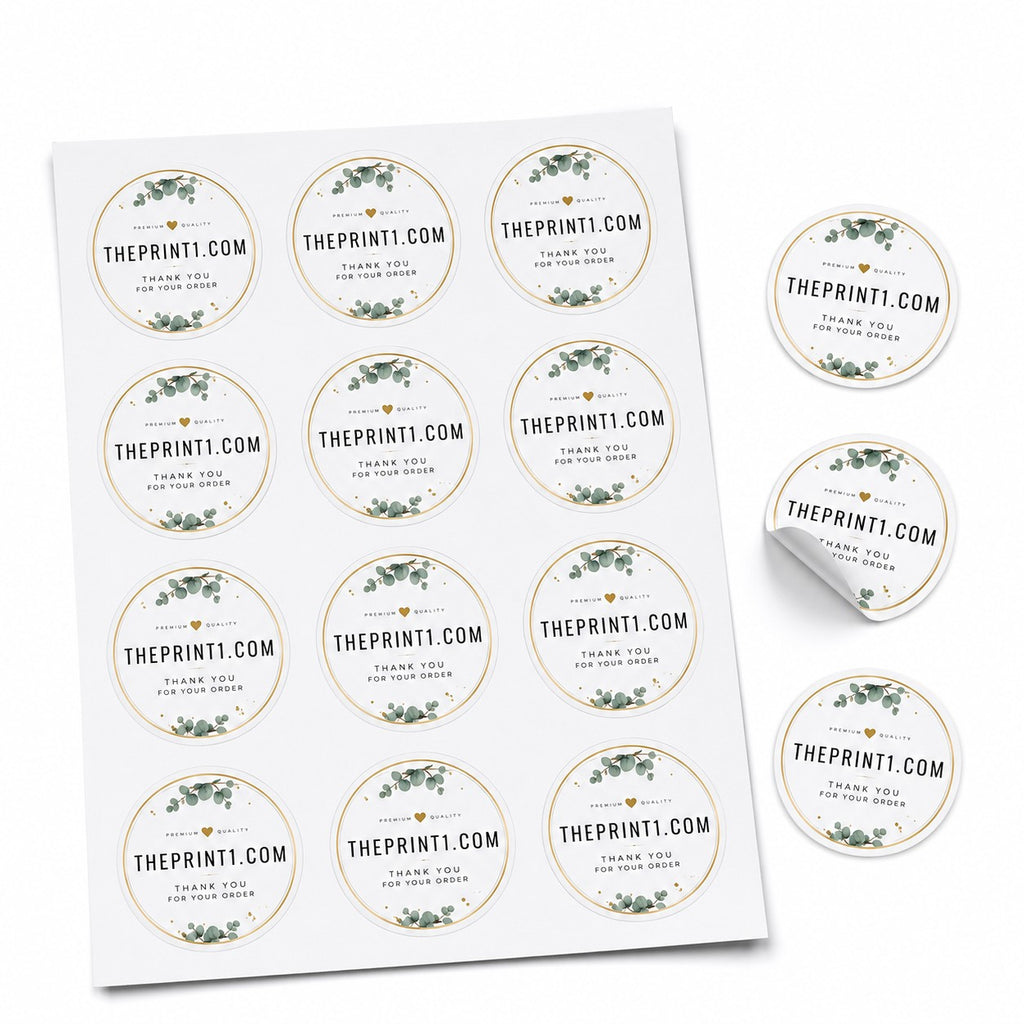 Product image 1: Custom Paper Sticker | Stickers for Packaging & Gifts