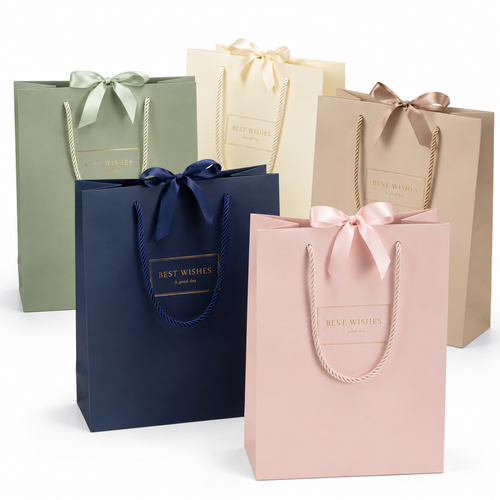 Product image 1: Luxury printed paper gift bags