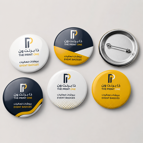 Product image 1: Printed event badges