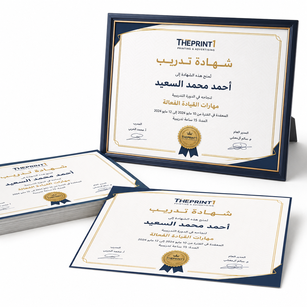 Product image 9: Printed A4 Appreciation, Graduation and Training Certificates | Premium 250 gsm Paper
