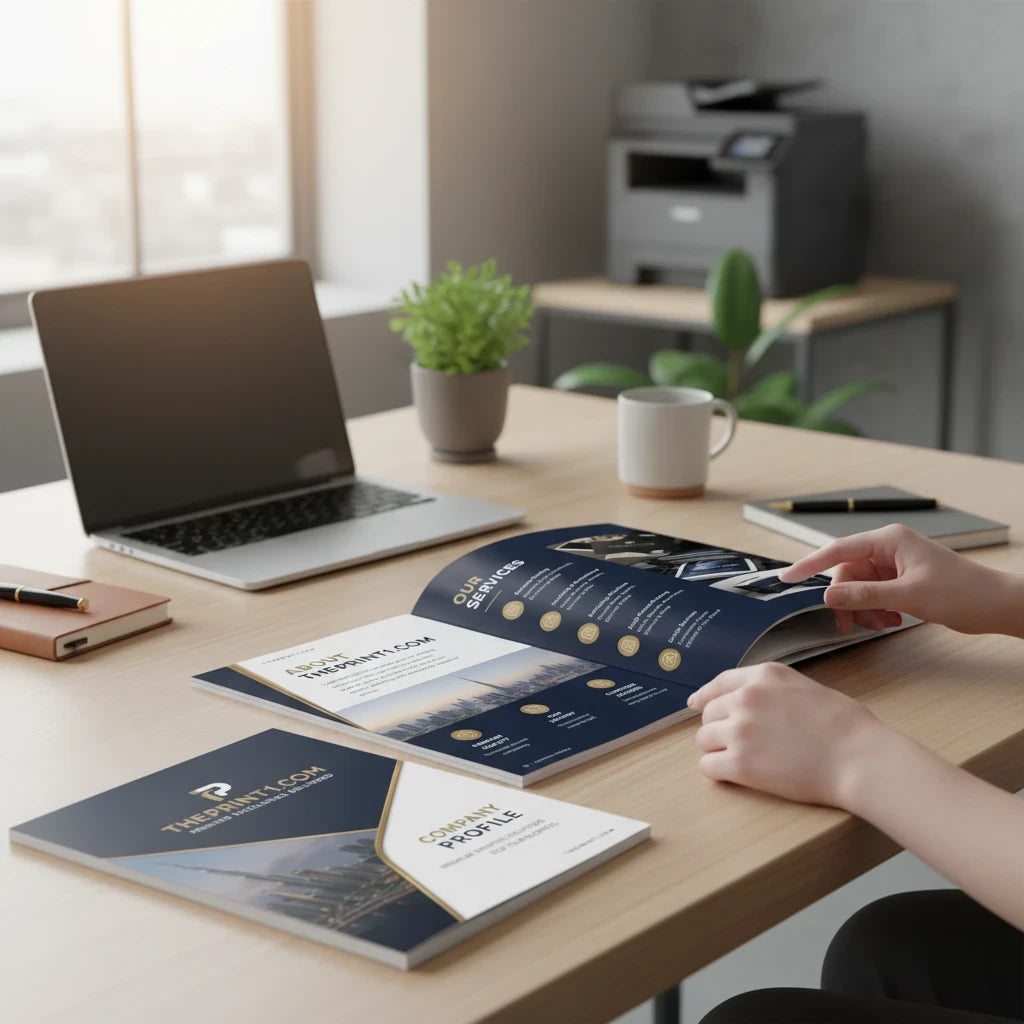 Product image 6: A4 Professional Company Profile (Printed)