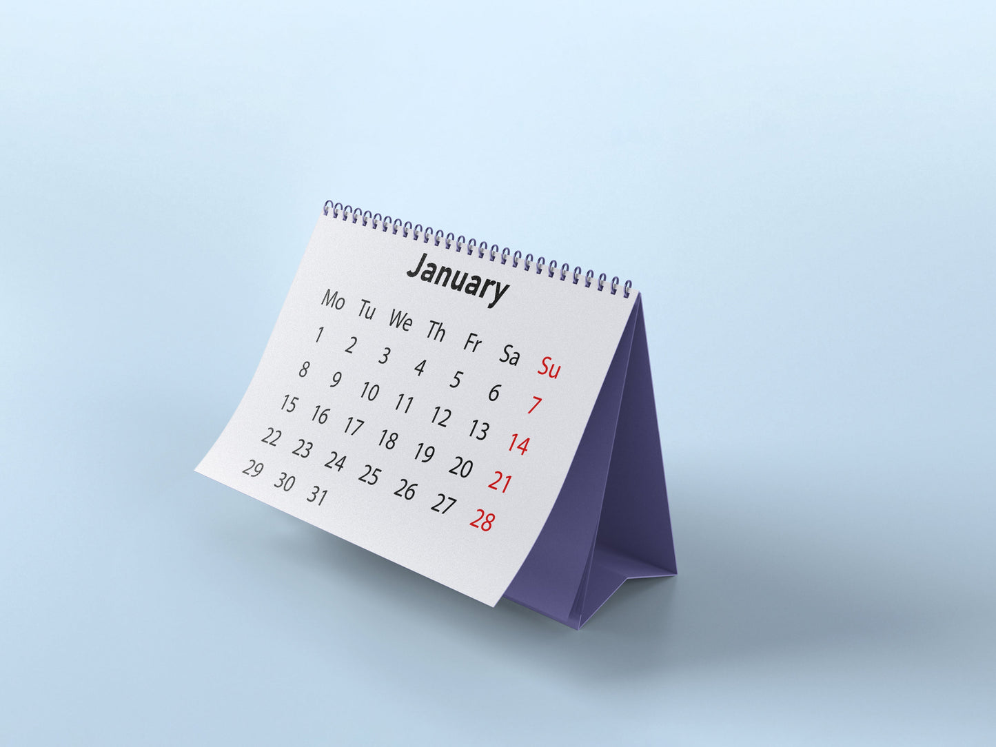 تقويم مكتبي مع طباعة كالندر تيبل تنت