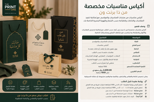 Product image 1: Custom event bags