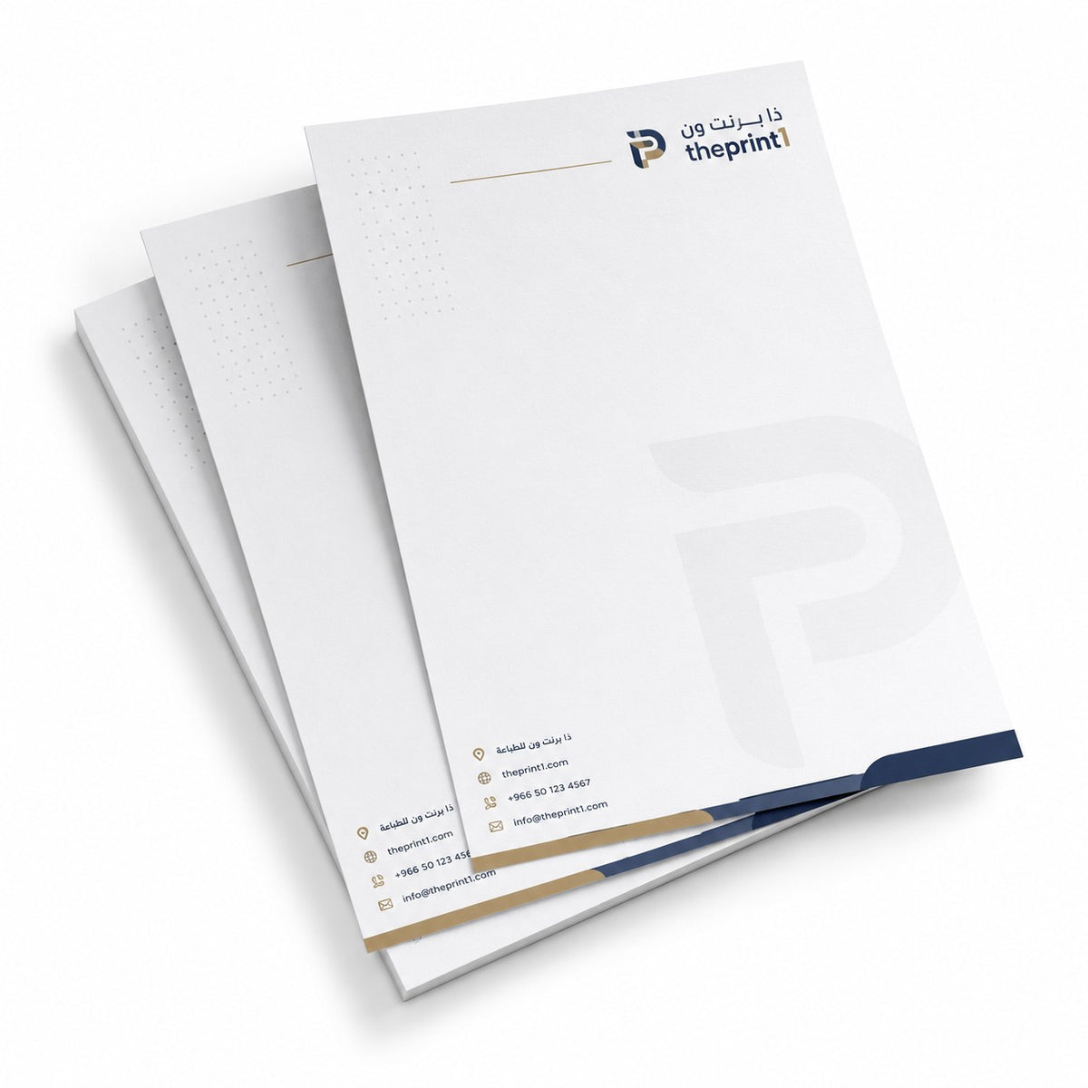 Product image 2: Custom Designed A4 Professional Letterhead | Corporate Letterhead