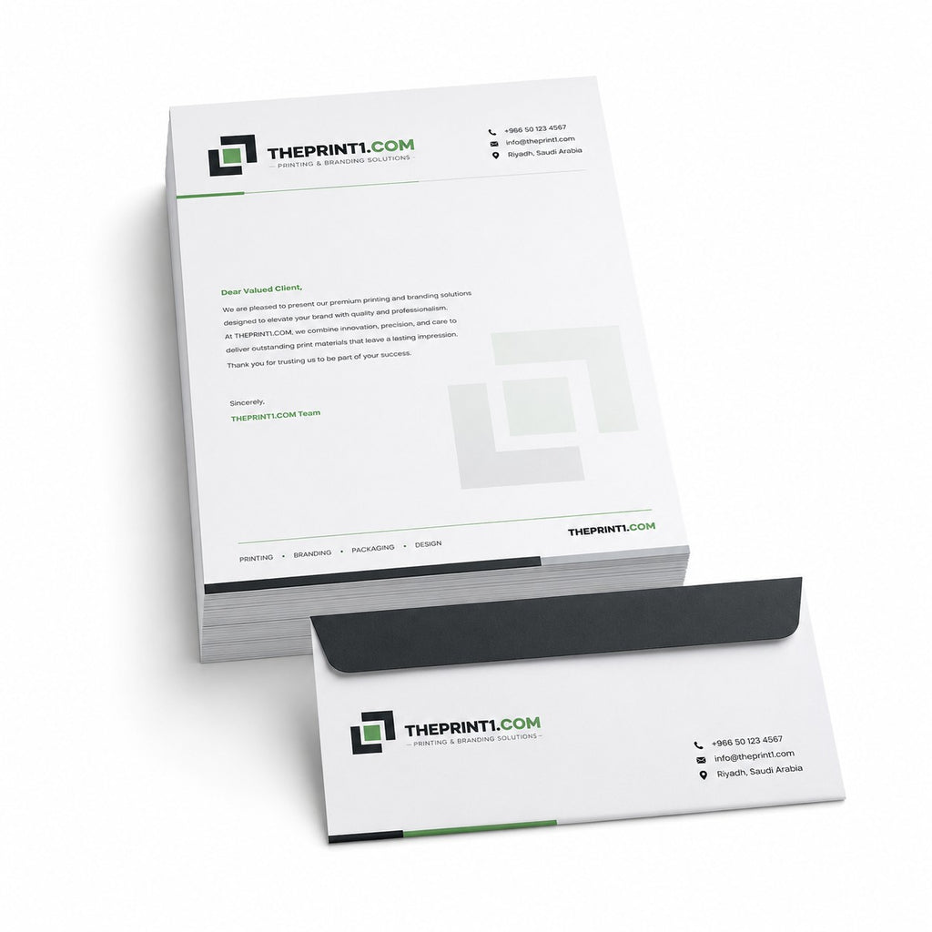 Product image 1: Custom Designed A4 Professional Letterhead | Corporate Letterhead