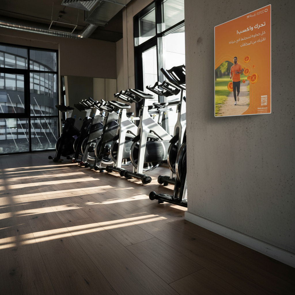 ملصق ستيكر حائط للجيم والنادي، طباعة عالية الجودة، تصميم تحفيزي 59.4x84.1 سم