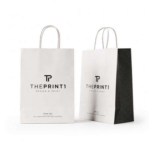 Product image 1: Custom paper bags with logo printing