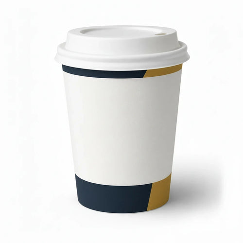 Product image 2: 8 oz Double-Wall Paper Coffee Cups