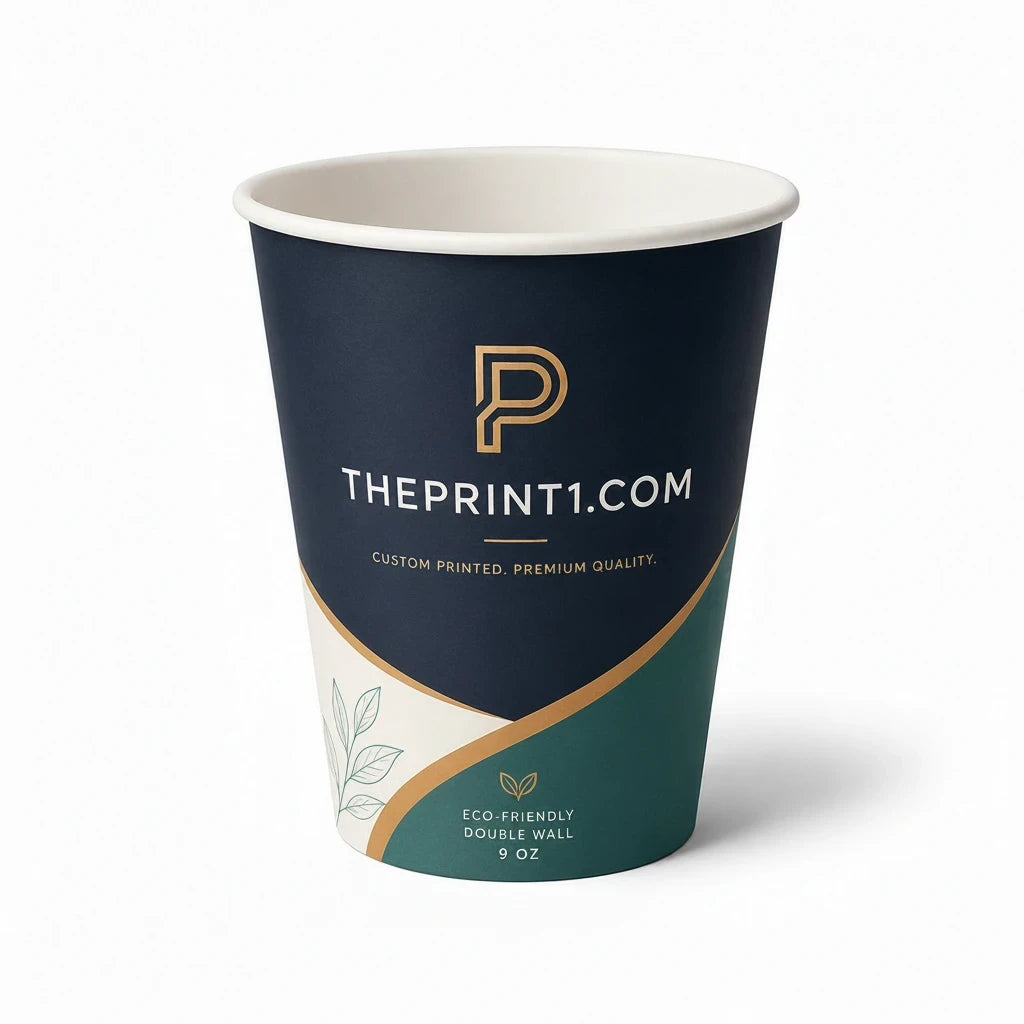 Product image 4: Custom-Printed 9 oz Double-Wall Paper Cup