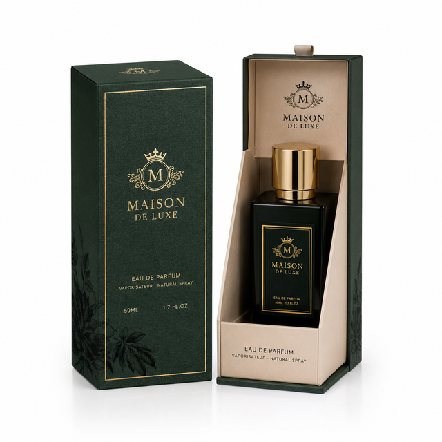 علبة عطر مطبوعة 12.5×5.5×5.5 سم