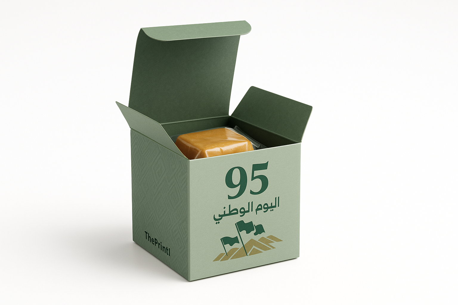 بوكس توزيعات مربع 10x10x10 اليوم الوطني 95 نموذج 3
