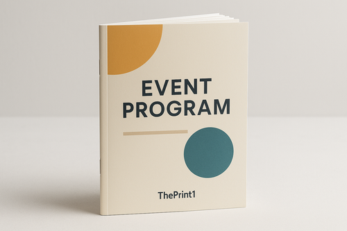 Product image 1: Printed event programs