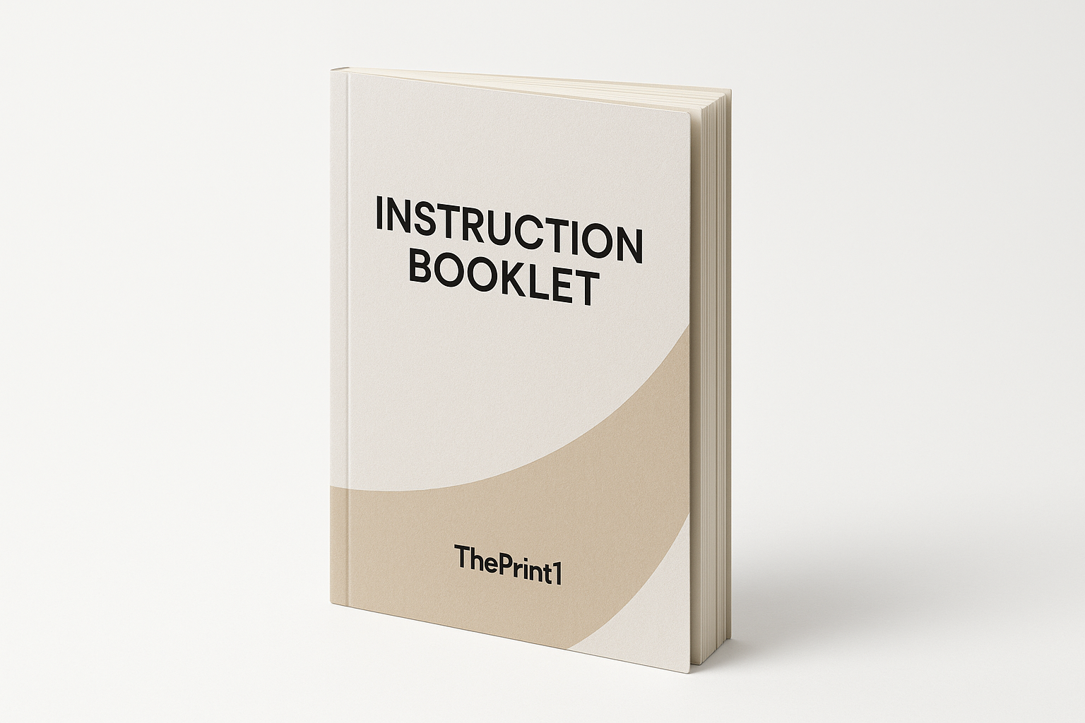 كتيبات تعليمات - اطلب بكج تغليف كامل، اطلب تصميم تغليف منتج، طباعة بالأشعة فوق البنفسجية، طباعة حرارية على المنتجات | ذا برنت ون