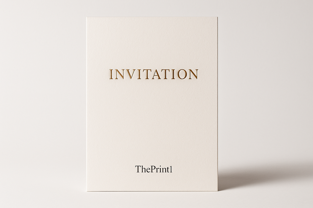 Product image 1: 5×7 in Wedding, Graduation & Event Invitations | 300 gsm Card