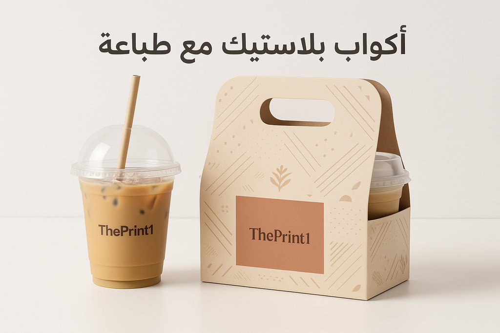 صورة المنتج 3: أكواب بلاستيك شفافة مطبوعة للمشروبات الباردة | طباعة شعار
