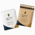 كيس شحن مطبوع 25×31 سم للمتاجر الإلكترونية | تغليف طلبات - طباعة مستلزمات المشروع، تجهيز بكج متجر، شرائط تغليف مطبوعة، شريط لاصق بشعار | ذا برنت ون