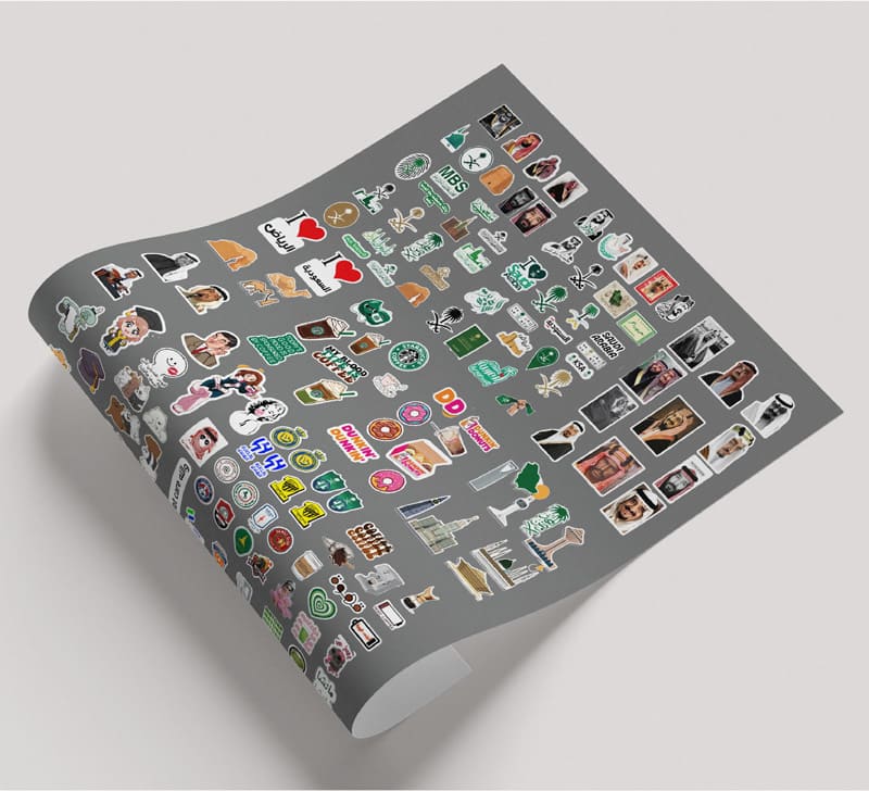 ملصقات أجهزة مخصصة عالية الجودة ومقاومة للماء، تصميمات فريدة لجميع أغراضك