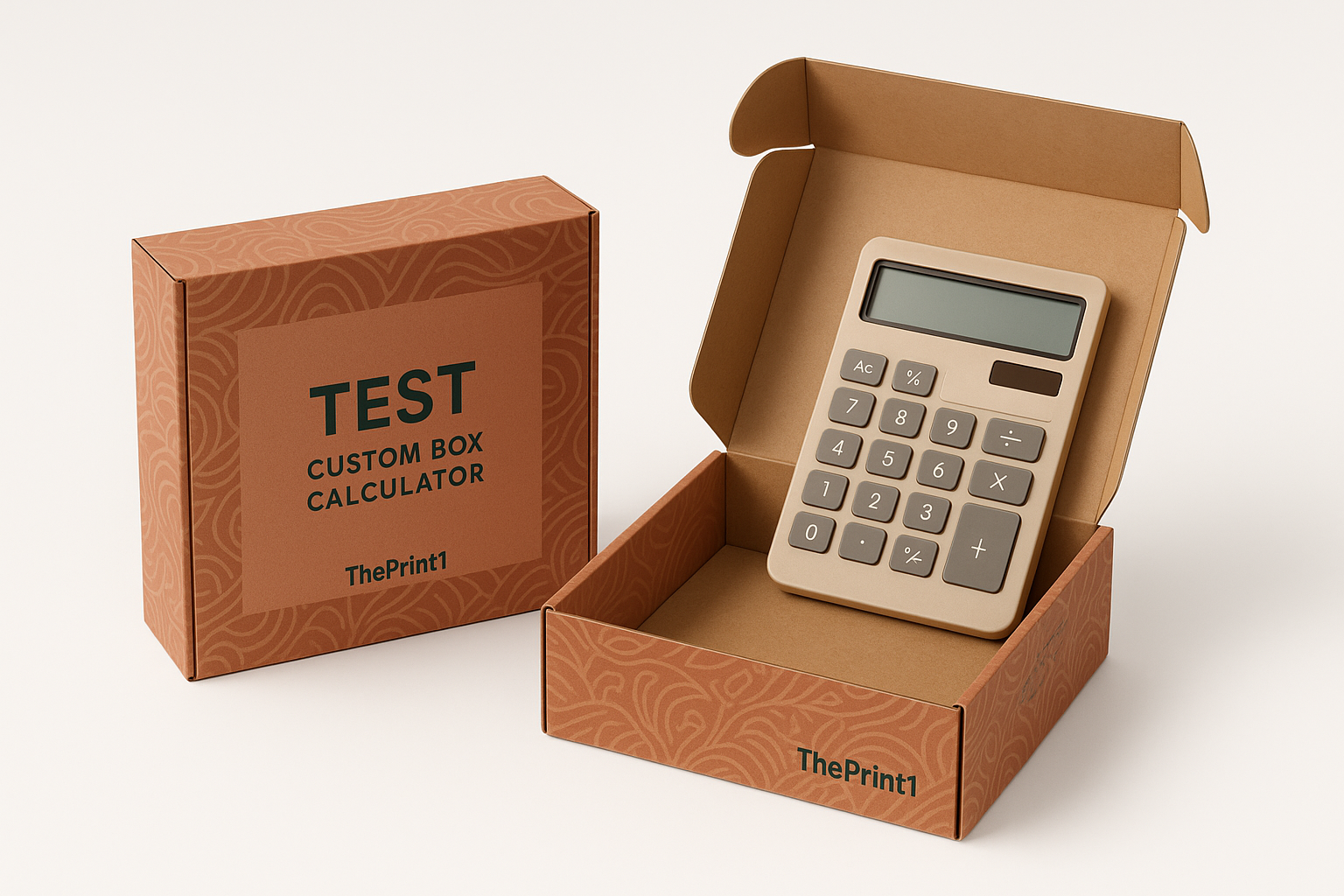 TEST - Custom Box Calculator