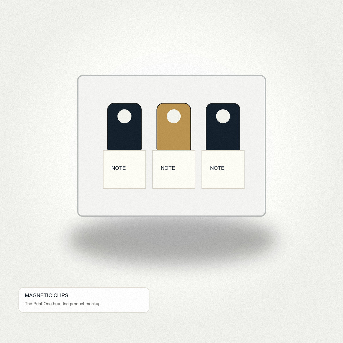 Product image 1: Printed Magnetic Clips for Advertising