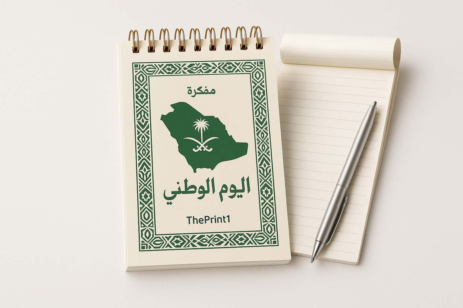 مفكرة - اليوم الوطني مقاس A6